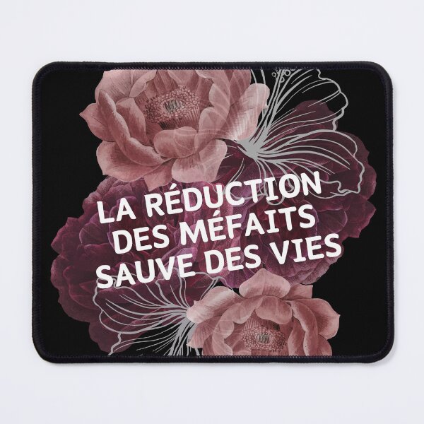 Item preview, Harm reduction saves lives, flowers designed and sold by AQPSUD.