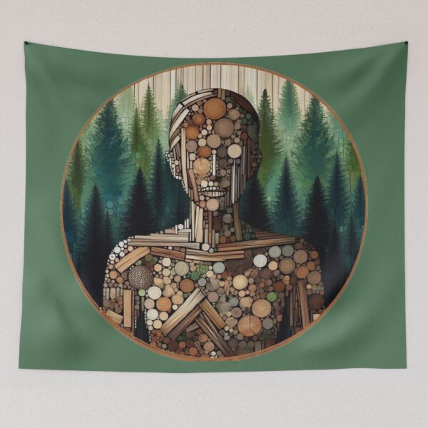 Item preview, "The Wood that Defines My Being". designed and sold by Isai-64v16.