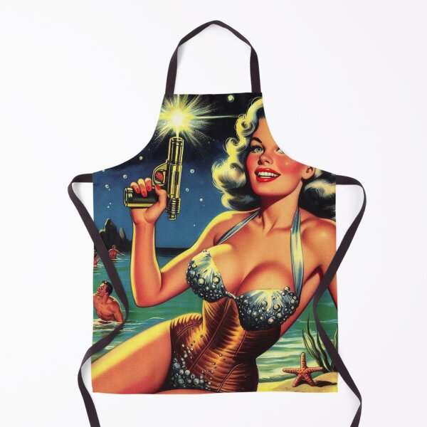 Item preview, Vintage Summer Pin-Up designed and sold by PulpVintage.