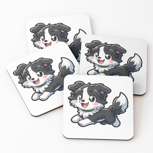 Item preview, Chibi Border Collie Running designed and sold by City0fDreams.