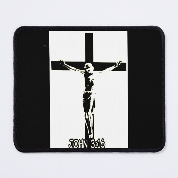 Item preview, UNIT 713, john 3:16 , black cross 4 designed and sold by Unit713-Shop.