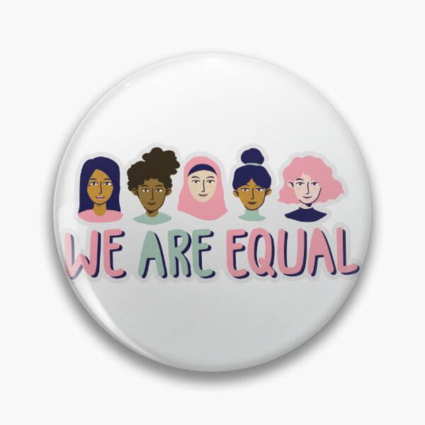 Item preview, We Are Equal Girl Power Equality designed and sold by socialarmour.