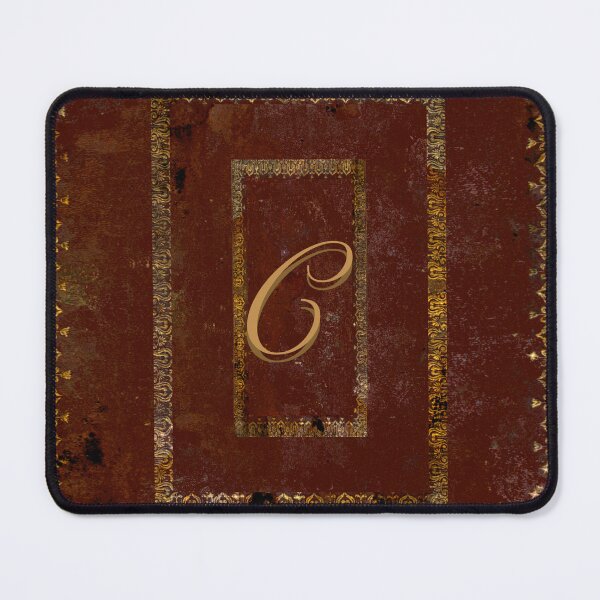 Item preview, Old Leather Look Book Cover Monogrammed Letter C designed and sold by JoolyA.