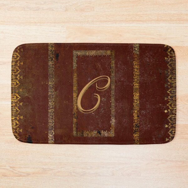 Item preview, Old Leather Look Book Cover Monogrammed Letter C designed and sold by JoolyA.