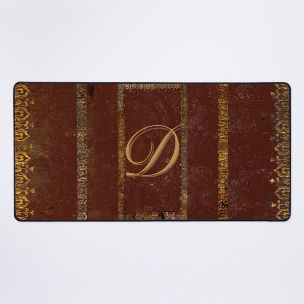 Item preview, Old Leather Look Book Cover Monogrammed Letter D designed and sold by JoolyA.