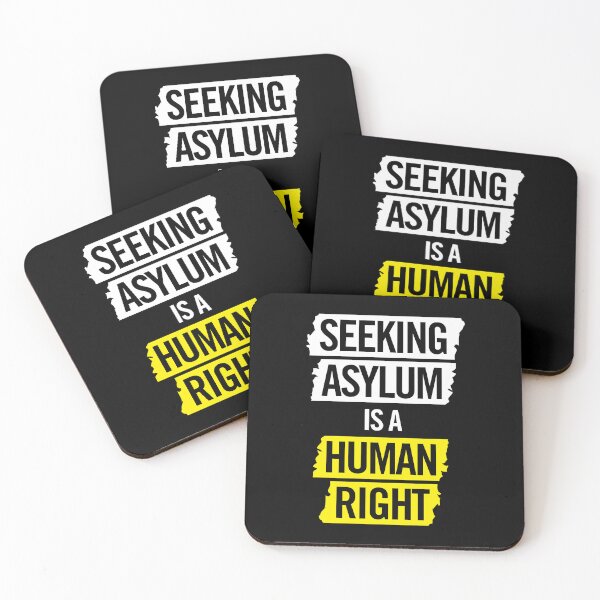 Item preview, Seeking Asylum is a Human Right designed and sold by Jarren Nylund.