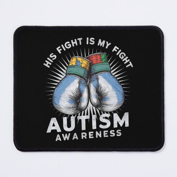 Item preview, His Fight Is My Fight Autism Awarness designed and sold by PlanetMarker.