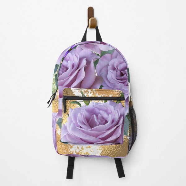 Item preview, Soft Purple Roses on a Gold Background designed and sold by southerndoll67.