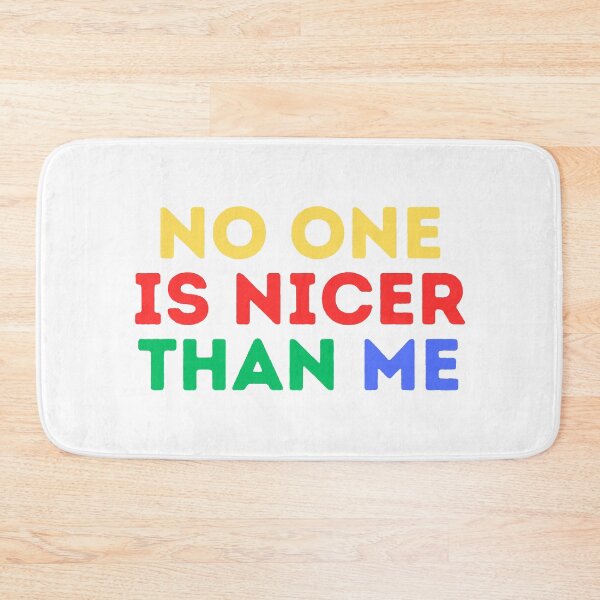 Item preview, No One is Nicer than Me (Mood Colors) - Pocket ver. designed and sold by MoodThreads.