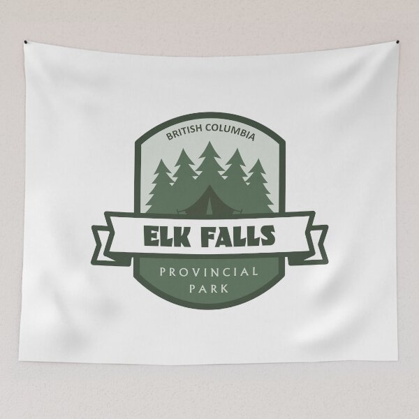 Item preview, Elk Falls Provincial Park British Columbia designed and sold by bivenart.