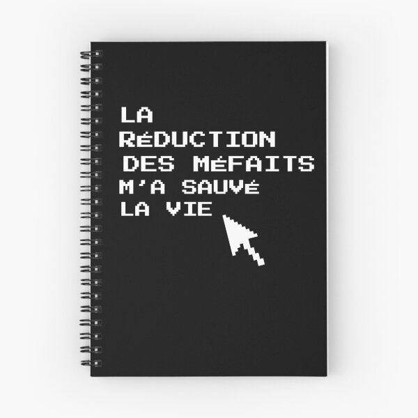 Aperçu de l'œuvre La réduction des méfaits m'a sauvée la vie, curseur créée et vendue par AQPSUD.