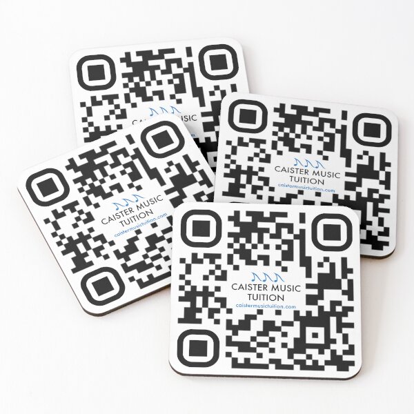 Item preview, Caister Music Tuition YouTube QR code designed and sold by CMT.