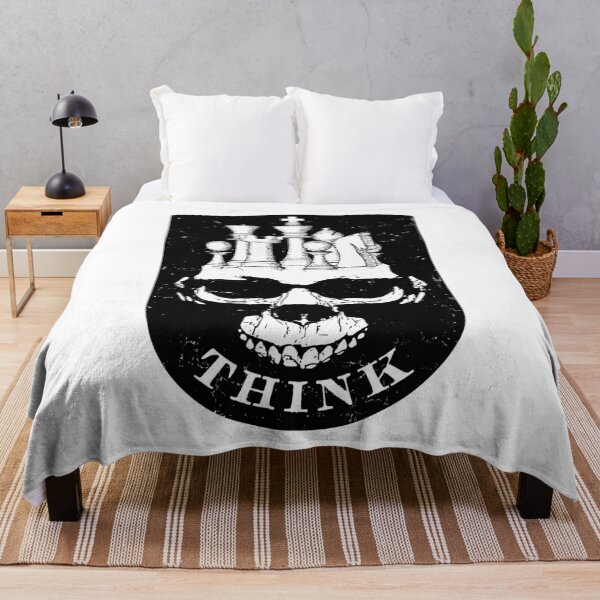 Item preview, Think Chess Gothic Skull King Funny Chess Master Player designed and sold by GrandeDuc.