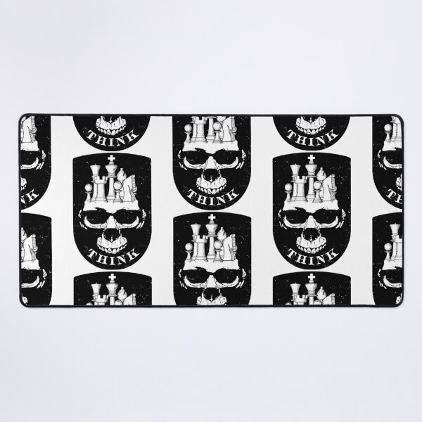 Item preview, Think Chess Gothic Skull King Funny Chess Master Player designed and sold by GrandeDuc.