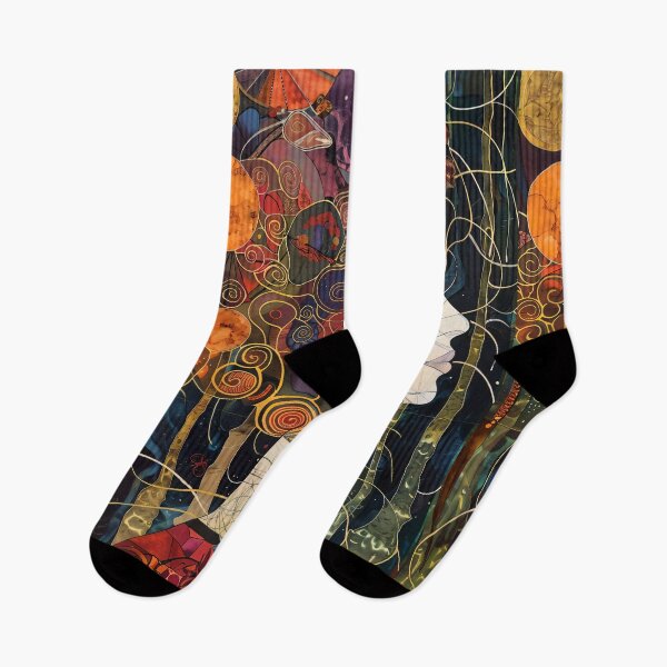 Item preview, Mosaic Abstract Victorian Art Nouveau designed and sold by entwithanaxe.