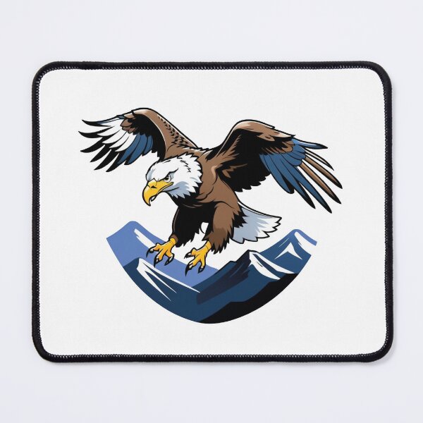 Item preview, Nature meets art: Colorful eagle head designed and sold by Ink-Kreativ.