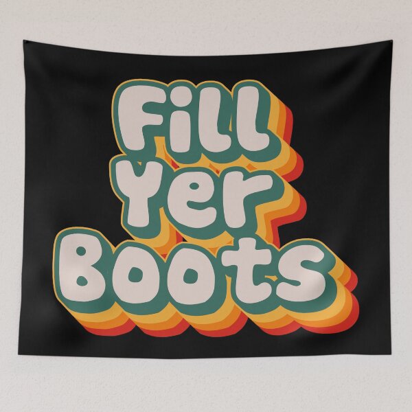 Item preview, Fill Yer Boots designed and sold by Texterns.