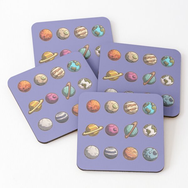 Item preview, A set of cartoon planets. designed and sold by HANGLEMAN.