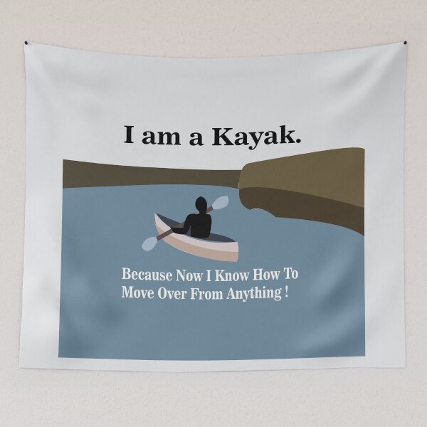 Item preview, I am A Kayak Canoeing Kayaking designed and sold by Nisha Prabhu.