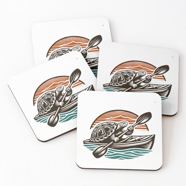 Item preview, kayak turtle designed and sold by Cyphertribe.