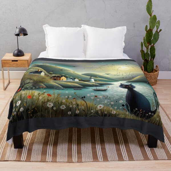 Item preview, Black Cat Sunset designed and sold by Brian Tarr.