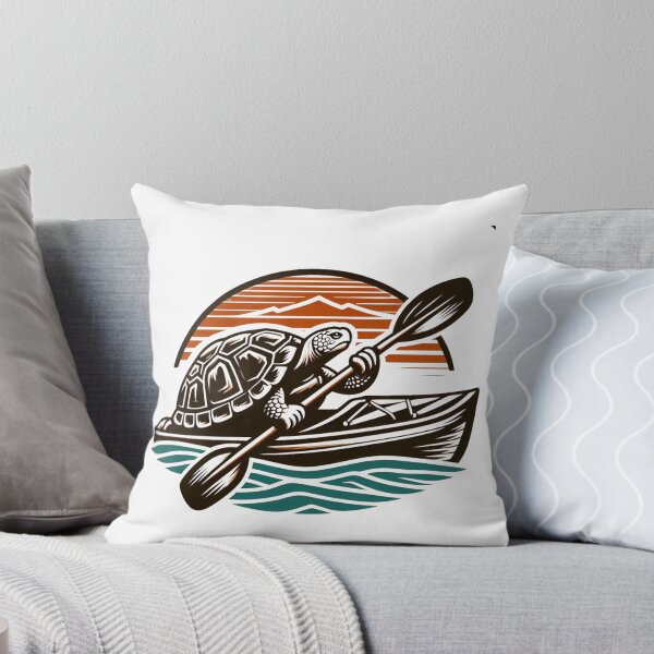 Item preview, kayak turtle designed and sold by Cyphertribe.