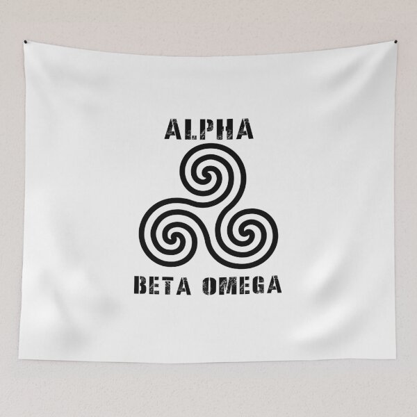 Aperçu de l'œuvre Triskelion Alpha Bêta Oméga créée et vendue par Hexan.