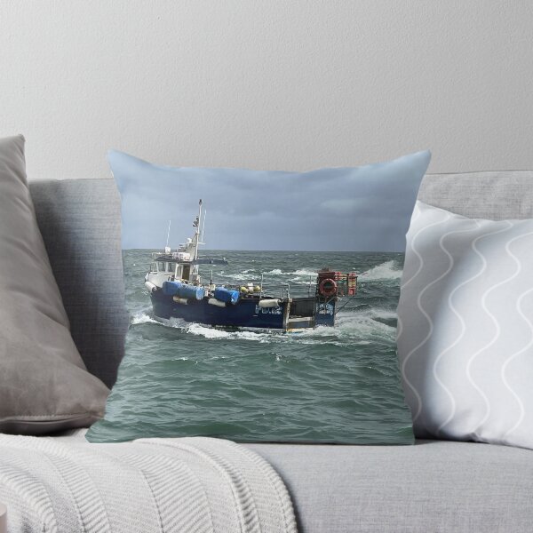 Item preview, Fishing boat in Boddam. designed and sold by Howard  Boyd.