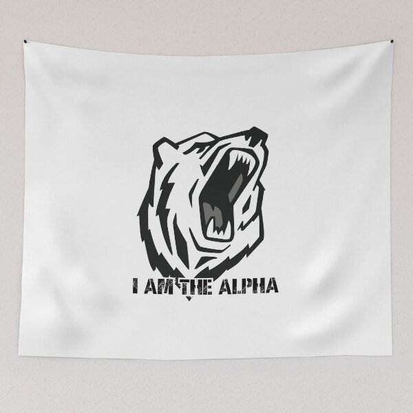 Item preview, Bear, I am The Alpha designed and sold by Hexan.