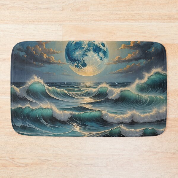 Item preview, Celestial Shores: Seascape with Floating Planet designed and sold by REALDesign-Shop.