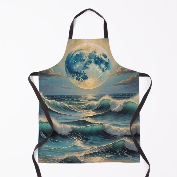 Item preview, Celestial Shores: Seascape with Floating Planet designed and sold by REALDesign-Shop.