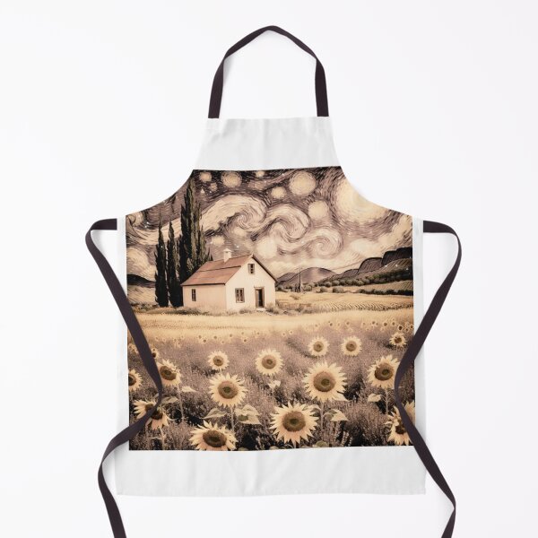Item preview, Starry Sunflower Night designed and sold by FikaCreation.