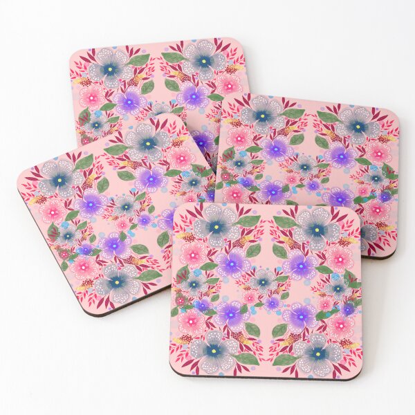 Item preview, Pink Floral Pattern  designed and sold by southerndoll67.