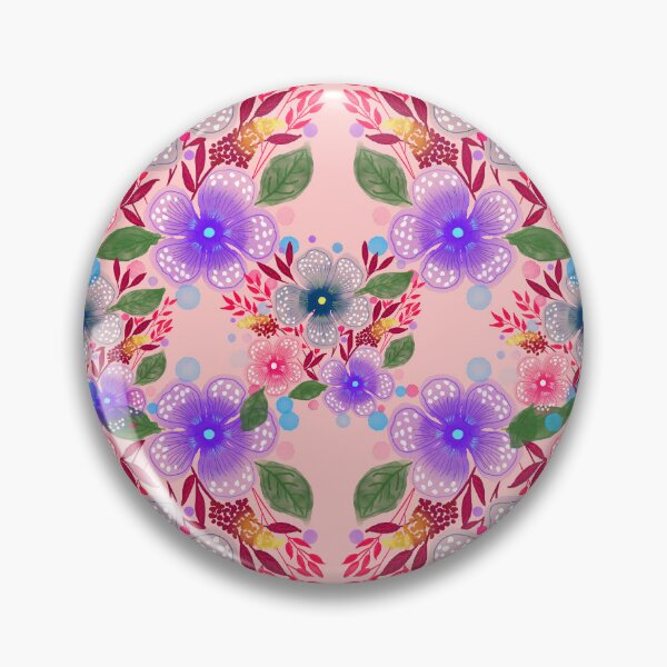 Item preview, Pink Floral Pattern  designed and sold by southerndoll67.
