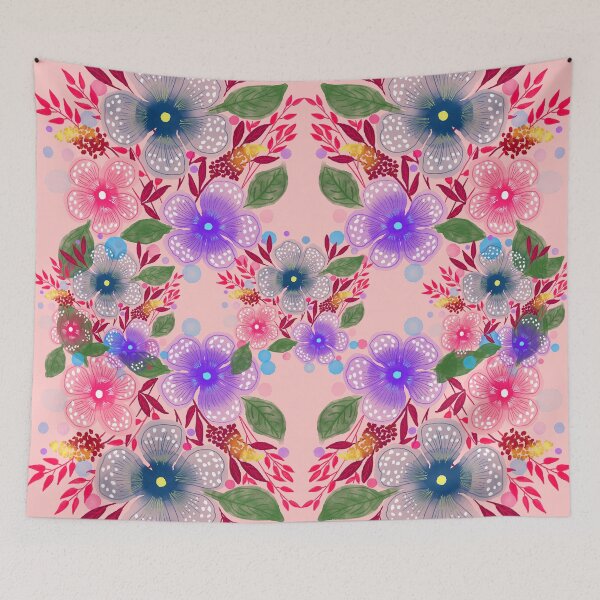 Item preview, Pink Floral Pattern  designed and sold by southerndoll67.