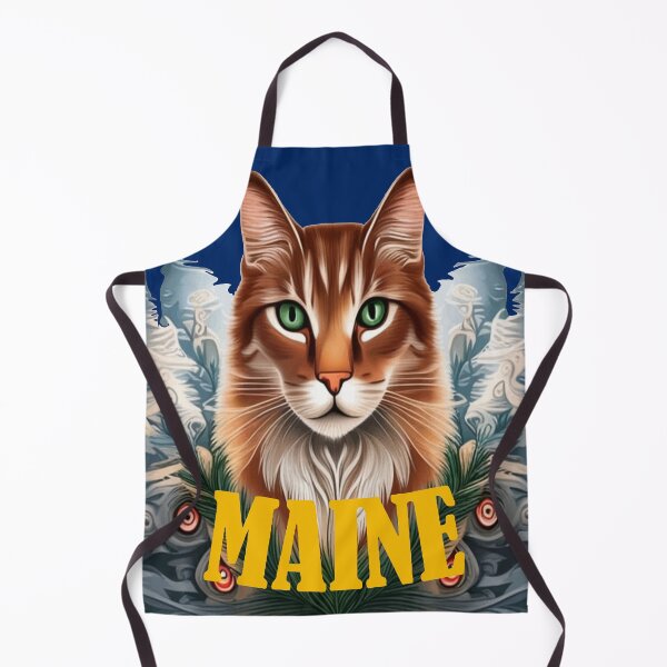 Item preview, Loving Maine State Cat With White Pine designed and sold by taiche.