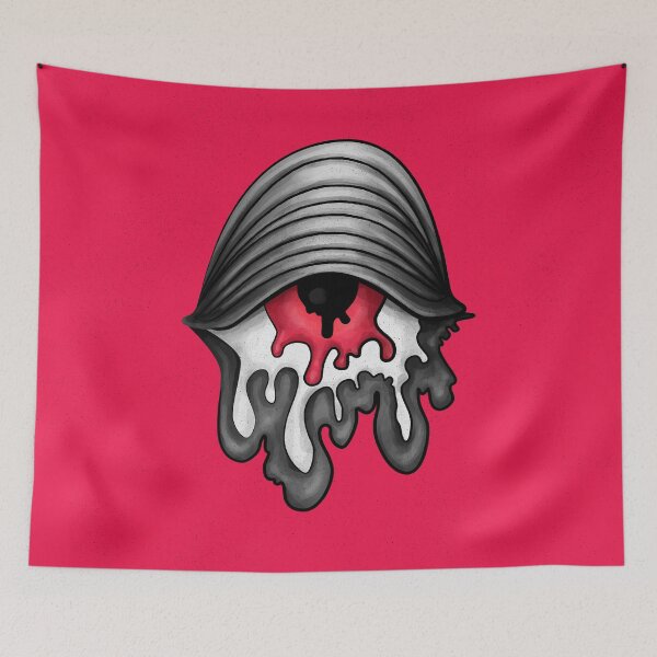 Item preview, Melting Eye In Blazing Red designed and sold by Boriana Giormova.