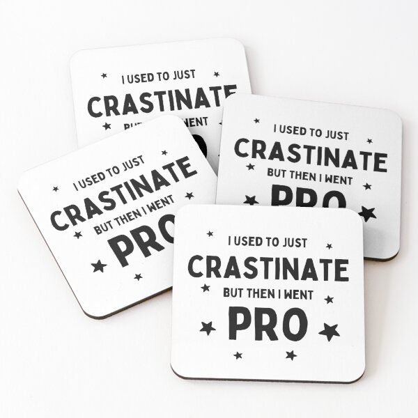 Item preview, Professional Procrastinator - Funny Sarcastic Design designed and sold by nickjones81.