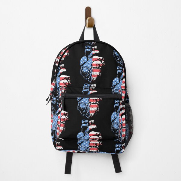 Item preview, USA Flag Anatomical Heart Cardiology Cardiologist Nurse designed and sold by GrandeDuc.