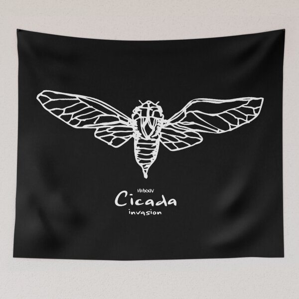 Item preview, "They're Back: Cicada 2024 Cicadageddon Invasion Tour - Witness Northern Illinois Cicadas Double Emergence of Spring Insect Bug Phenomenon with Entomology Enthusiast and Entomologist" designed and sold by artworkathome.