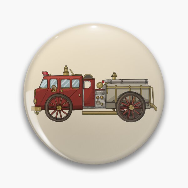 Item preview, Antique fire engine designed and sold by design-you-love.