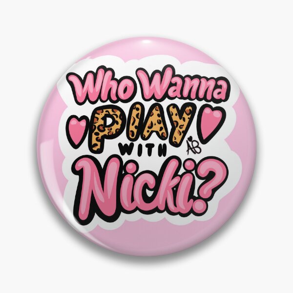 Item preview, Who Wanna Play with Nicki?, Nicki Minaj, light pink, cheetah print designed and sold by altbarbzz.