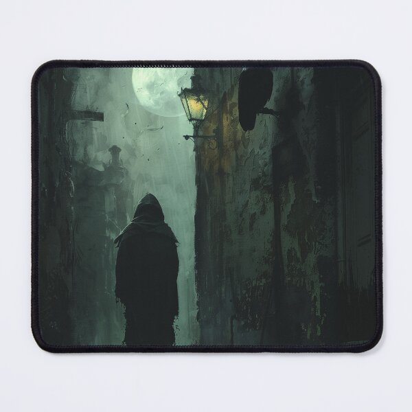 Item preview, Mysterious Figure on Foggy Night designed and sold by palmyst.