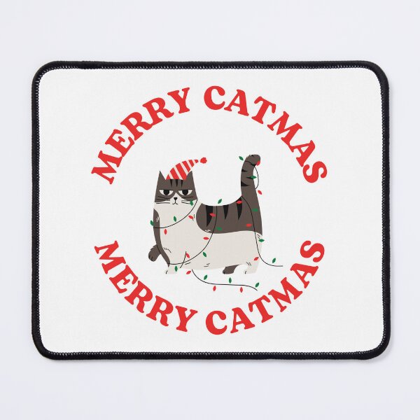 Item preview, Merry Catmas! - White - designed and sold by chiniii890.