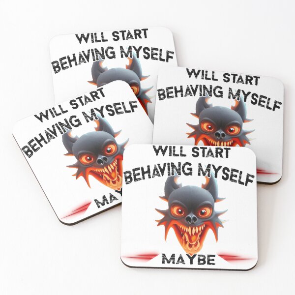Item preview, One day I will start behaving myself, Maybe tomorrow designed and sold by LinkyLankStank.
