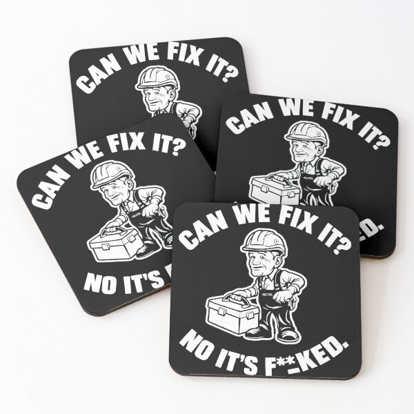 Item preview, Can We Fix It No It's F*cked Funny designed and sold by yessytenra.