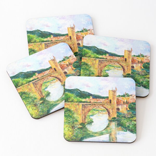 Item preview, Spring in Besalu. Medieval Catalonia designed and sold by Natalia_Shchip.