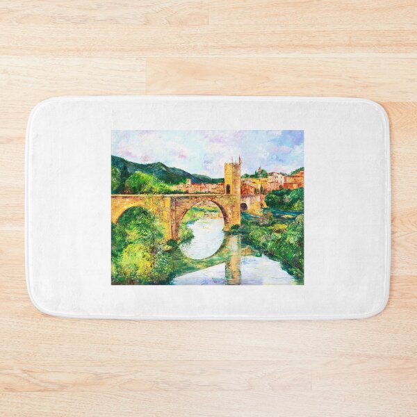 Item preview, Spring in Besalu. Medieval Catalonia designed and sold by Natalia_Shchip.