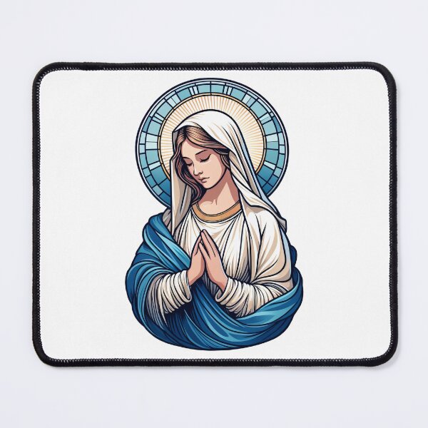 Item preview, Holy Virgin Mary: Pray for Us Catholic designed and sold by Tekweni.