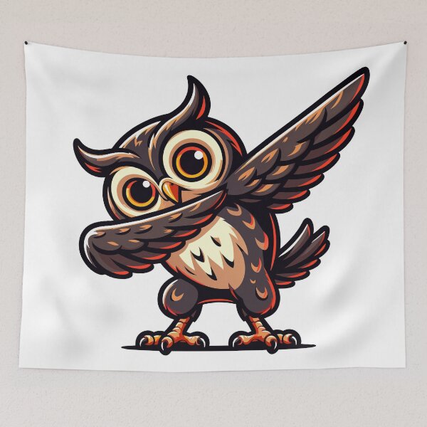 Item preview, Owl Dabbing designed and sold by Designowner.